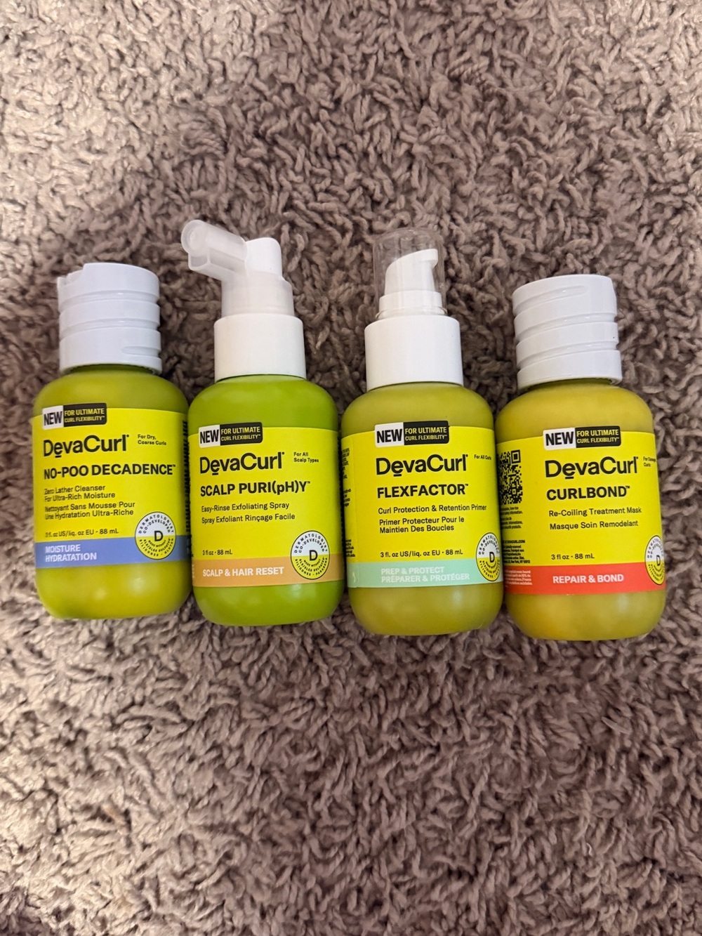 DevaCurl Kids Green Curl Care Travel Set